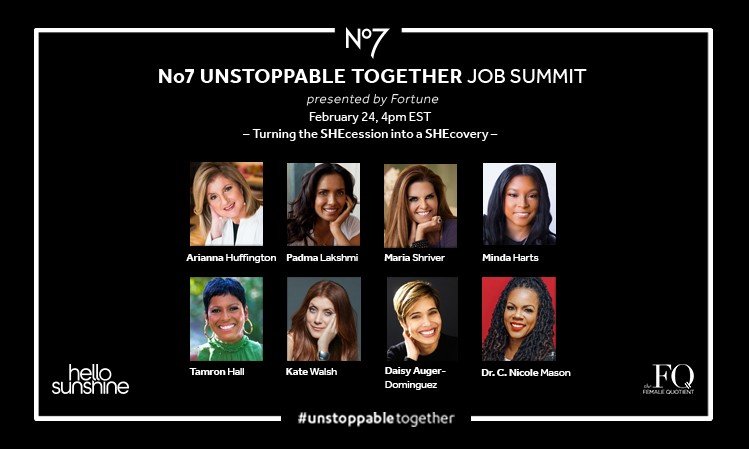 A number of speakers attending the No7 Unstoppable Together Job Summit
